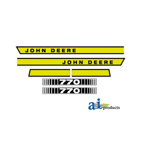 A & I Products Hood Decal 2.5" x2.5" x3" A-JD400